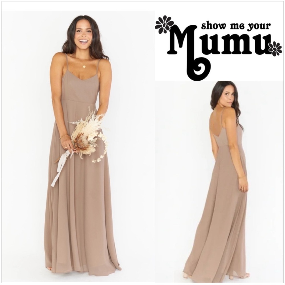 Show Me Your Mumu Faith Maxi Spaghetti Strap Dress. NWOT
Size XS